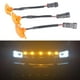 thumbnail image 5 of 3 Ud Luces de ación Diurna LED de Chip Cob Delgada Luces de ación Diurna para Coche, Tubo Suave , Ti Luces LED de Amarillo Macarena luces de circulación diurna, 5 of 8