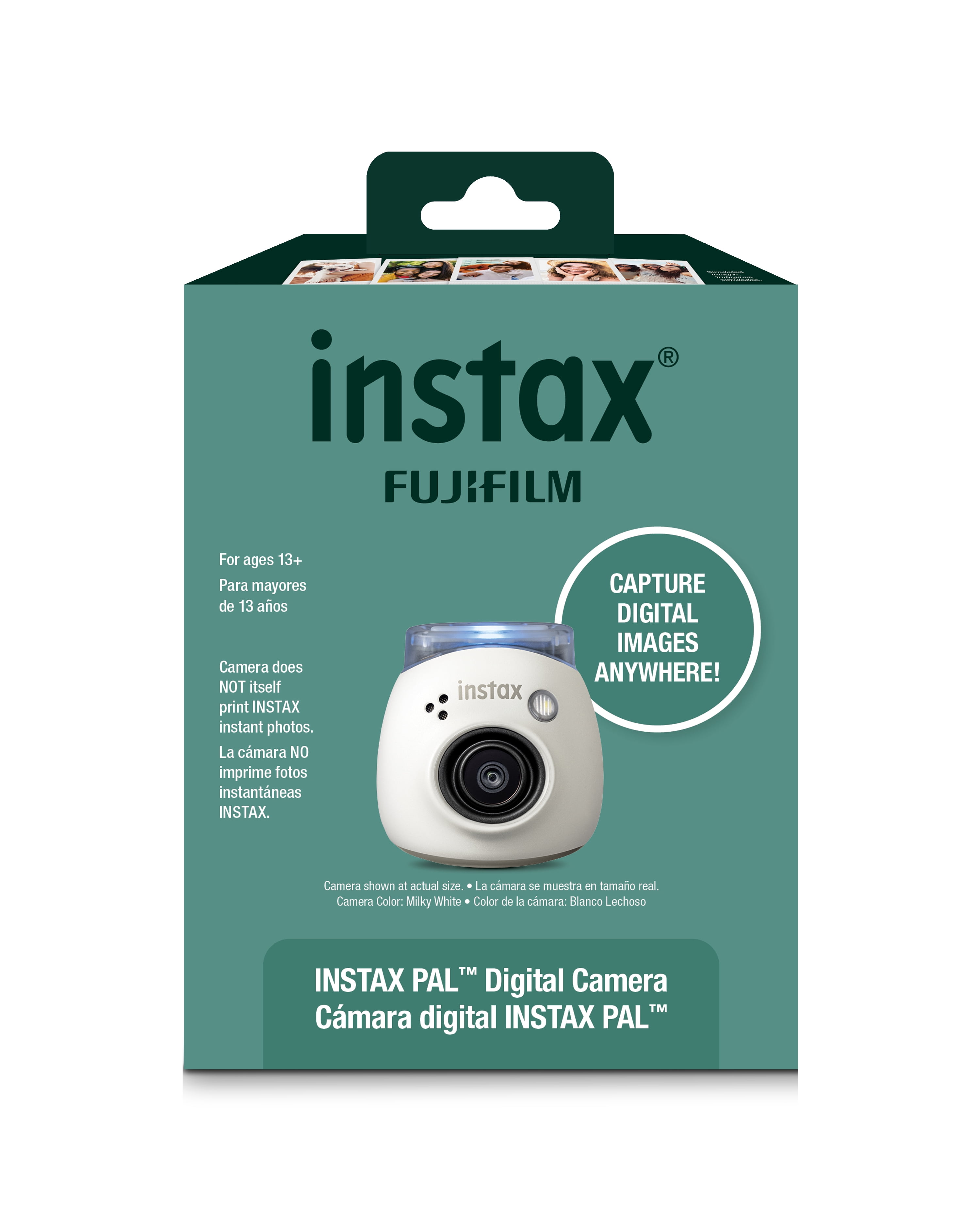Fujifilm instax PAL Camera, Milky White - Walmart.com