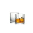 thumbnail image 5 of JoyJolt Elle Fluted Double Old Fashioned Glasses, Set of 2, 5 of 14