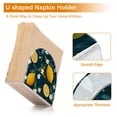 thumbnail image 5 of Yayeee Napkin Holder for Table Kitchen Paper Tissue Organization, Green Lemons, 5 of 8