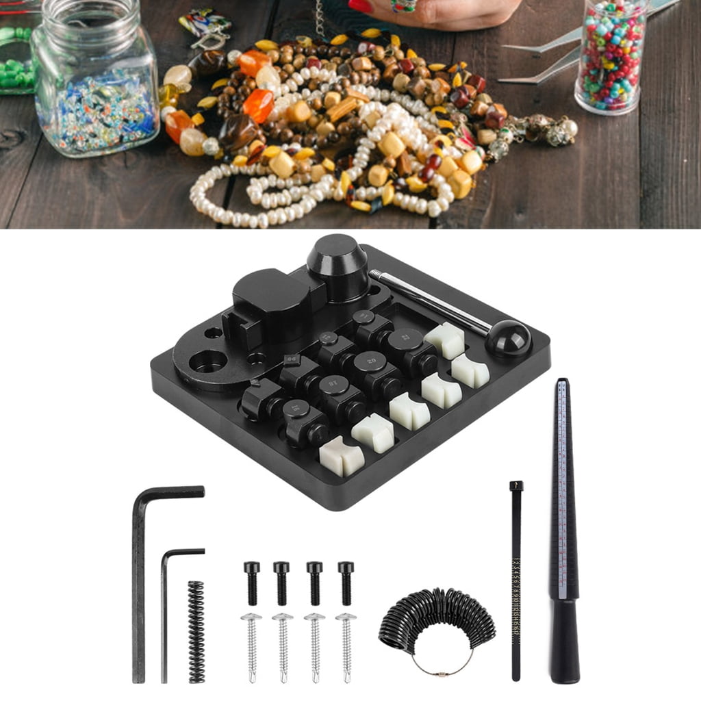 lanema Multifuntional Plastic Jewelry Forming Set Rings Bender Tool Set Professional Jewelry Shaping Tool Rings Making Tool