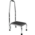 thumbnail image 6 of Vaunn Medical Foot Step Stool with Handle and Anti Skid Rubber Platform, Lightweight and Sturdy Stool for Children, Adults and Seniors, Chrome, 6 of 7