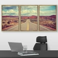 thumbnail image 2 of wall26 Framed Canvas Print Wall Art Set Path Through Grand Canyon National Park Nature Wilderness Photography Realism Rustic Colorful Landscape for Living Room, Bedroom, Office - 24"x36"x3, 2 of 5