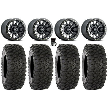 Method 401 Beadlock 15 Wheel Black 32 XC450 Tires Can-Am Maverick R Method 401 Beadlock 15 Wheel Black 32 XC450 Tires Can-Am Maverick R