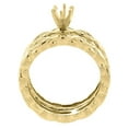 thumbnail image 2 of 14K Yellow Gold 0.67 cttw. Round Diamond 2-piece Bridal Ring Set, size 8, 2 of 4