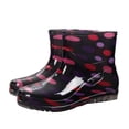 thumbnail image 5 of Tqyyweavej Women's Short Rain Boots Waterproof Non-Slip Versatile PVC Rainboots Lightweight Fashion Outdoor Garden Shoes for Farming Walking, 5 of 7