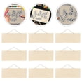 thumbnail image 4 of KHBUAB 10Pcs Blank Door Hanger Sign for Craft Enthusiasts with Poplar Wood New Year, 4 of 8