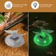 thumbnail image 3 of Luz flotante impermeable Lindas lámparas solares Decoraciones ecológicas para estanques (A) Tmvgtek Iluminación del hogar multifuncional, 3 of 9