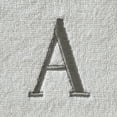 thumbnail image 3 of SKL Home Casual Monogram Bath Towel, "A", White, 3 of 6