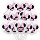 thumbnail image 4 of Globos de látex para fiesta de cumpleaños con temática de Minnie Mouse, 10 o 20 unidades, 12 pulgadas, suministros para fiestas, decoraciones para fiestas de baby shower para niñas, regalos, 4 of 5