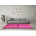 thumbnail image 3 of Ahgly Company Indoor Rectangle Abstract Pink Modern Area Rugs, 6' x 9', 3 of 4
