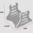 thumbnail image 4 of Mosiee Acrylic Fishing Reel Stand Baitcasting Reel Display Fishing Gear Display Approx.6*5.5*5Cm Arc Design Exquisite Workmanship, 4 of 9