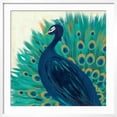 thumbnail image 2 of Art.com Proud as a Peacock II Art Print by Veronique Charron, White Frame Wall Art, 29" x 29", 2 of 5