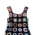 thumbnail image 4 of Robe de Plage pour Femmes en Crochet Colorée Sans Manches Ajourée à Franges, 4 of 5