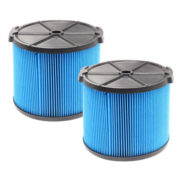 2 Pack VF3500 Replacement Filter for Ridgid Shop Vacuum 3-4.5 Gallon Wet Dry Vacuums, 3-Layer Filters for Ridgid WD4050, WD3050, WD4080, WD