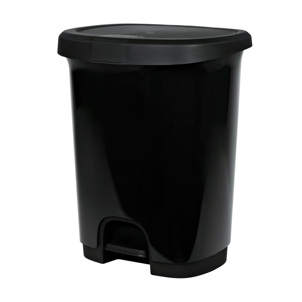 7gallon Hefty StepOn Trash Can with Decorative Lid