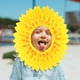 thumbnail image 4 of Cubrebocas creativo con diseño de girasol, ideal para juegos deportivos en jardín de infantes o como decoración (45 cm, diseño para estudiantes)., 4 of 7