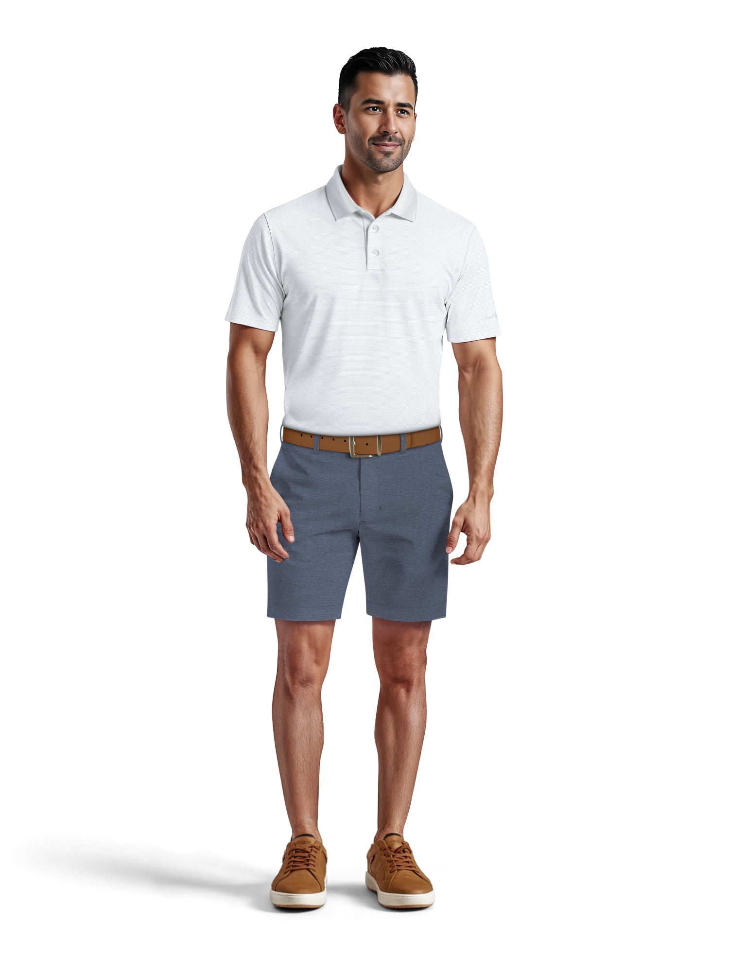 Ben Hogan Men's & Big Men's Stretch Golf Shorts with Active Waistband, 7" & 9" Inseams, Sizes 30-50