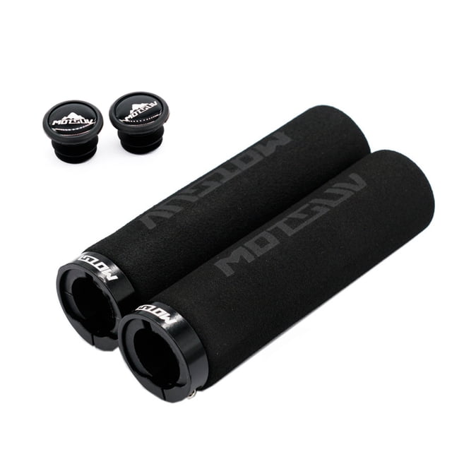Greeniant 2 piezas de cubiertas de manillar, agarre antideslizante, manillar de esponja, manillar, pieza de repuesto extraíble, empuñaduras blandas Ciclismo Negro Greeniant OD010835-01
