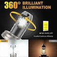 thumbnail image 5 of MZGN R2 P45T LED Headlight Bulb for Motorcycles, 12V, High/Low Beam, 5 of 5