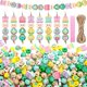 thumbnail image 1 of Guirnalda con forma de cascanueces Wood Beads Cinnvoice, 240 unidades, para Navidad, 1 of 6