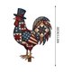 thumbnail image 2 of Metal Rooster Porch Decor Statues Decor Hand Crafts Ornament, 2 of 7