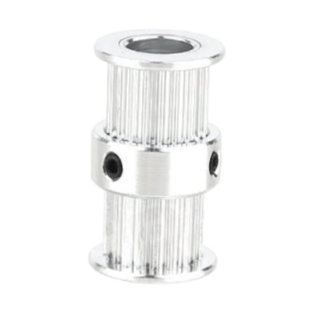 Correa de sincronización de la impresora 3D rueda de transmisión resistente accesorio de accesorio fácil de instalación fácil 20 rueda sincrónica de 8 mm