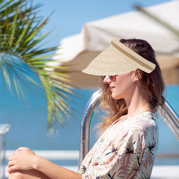 Greenadscape 1Ud Sombrero De Ancha Para Y Vacaciones Con Antideslizante Beige