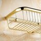 thumbnail image 3 of Brass Shower Caddy - Rustproof Bathroom Caddy with Concealed Installation Screws, Wall Shelves for Kitchen Storage Basket Holder in Chrome, 3 of 5