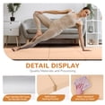 thumbnail image 4 of BalanceFrom 4-Panel All-Purpose Folding Gymnastics Workout Mat, 10' x 4' x 2", Beige, 4 of 7