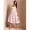 Coral Pink-XXS, variant on Coral Pink Spaghetti Strap Sweetheart Neck Fit & Flare Midi Dress
