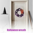thumbnail image 5 of Halloween Wreath Gothic Wreath Skeleton Hand Design Roses Great For Holiday Parties Front Doors Wall Displays Halloween Solar Christmas Wreath Christmas Wreath with Stand for Front Door outside, 5 of 7