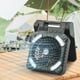 thumbnail image 2 of Ventilador de Mesa Ndcxsfigh solar 4 velocidades LED para acampar rojo, 2 of 9
