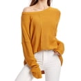 thumbnail image 2 of Suéter de punto para mujer, ropa europea y americana de talla grande para mujer, nuevo Jersey de punto para otoño e invierno 2023, 2 of 4