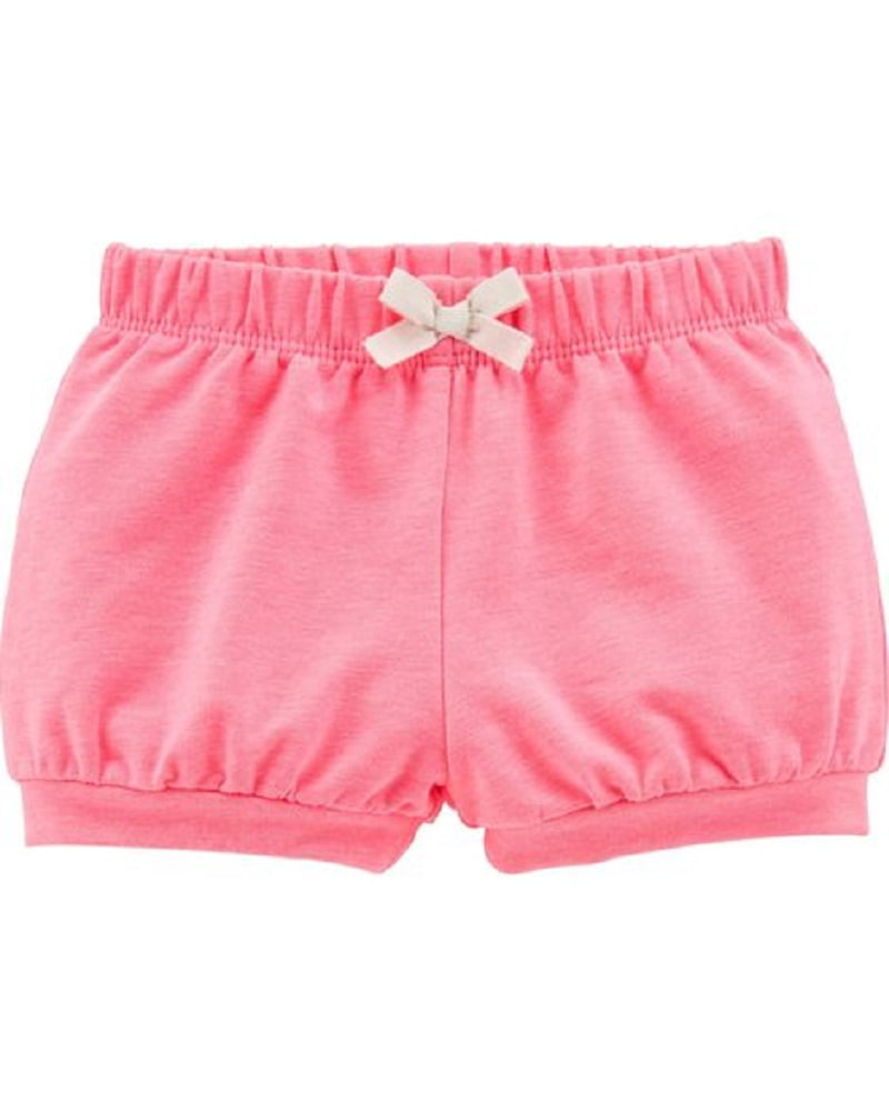 Carters Girls Pink French Terry Pull On Pants 3 Months