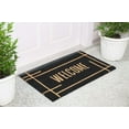 thumbnail image 2 of Calloway Mills 107383048 Modern Black Welcome Doormat 30" x 48", 2 of 2
