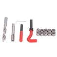 thumbnail image 4 of Ensemble d'Outils à Main Compatible, Kit de Réparation de Filetage M14x1.50mm en Acier Inoxydable + Résistance HSS pour Réparation Automobile, 4 of 8