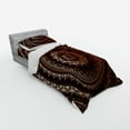 thumbnail image 3 of Ambesonne Mandala Bedding Set 4 Pcs, Universe, Queen, Chestnut Brown, 3 of 3