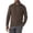 Brown, variant on Mens 1/4 Zip Sweatshirt Warm Fleece Golf Midlayer Long Sleeve Stand Collar Pullover Tops for Hiking Camping Travel Outdoor Running Fall Winter, Black, XL
