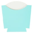 thumbnail image 5 of Bio Tek 3 oz Turquoise Paper Fry Cup / Snack Container - 4 1/2" x 3 1/4" x 3 3/4" - 100 count box, 5 of 11