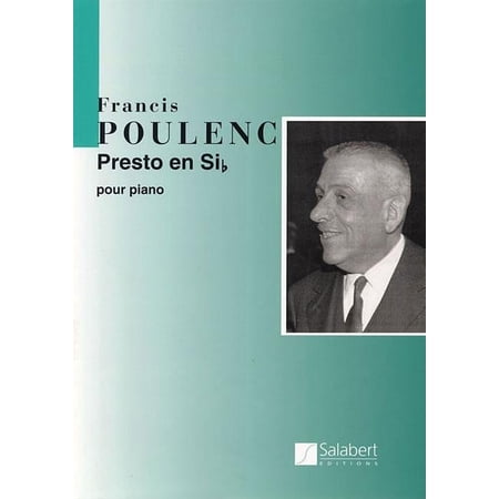 Presto in B Flat: Piano Solo (Paperback)