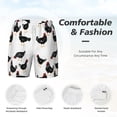 thumbnail image 5 of Balery Funny Chicken Mens Swim Trunks Swim Shorts for Men Quick Dry Inseam Beach Shorts with Compression Liner Pocket-3X-Large, 5 of 9