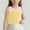 Yellow, variant on Kids Solid Color Tank Top Boys Girls Cotton Crew Neck Sleeveless Workout Vest Summer Loose Fit Undershirts Breathable Lightweight T Shirt Comfy Tops Casual Clothes Navy 7-8 Years