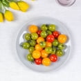 thumbnail image 3 of LaGlint 8.5 inch Salad Plate Set of 6, Lightweight Opal Glass Round Gray Plates for Dessert Kitchen, Dishwasher and Microwave Safe, 3 of 6