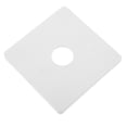 thumbnail image 1 of OUNONA Shower Cover Plate PVC Pipe Decorative Cover White Minimalist Design 1Set, 1 of 7