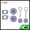 Purple, variant on Unique Bargains Durable Dust-Proof 40oz Straw Cover Set of 2 Green
