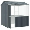 thumbnail image 3 of vidaXL Bird Cage Anthracite 215 x 209 x 230 cm Galvanized steel, 3 of 5