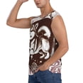 thumbnail image 3 of Fotbe Vintage Husky Dog Men's Camiseta sin Mangas Estampada para Hombres, Playera Casual para Gimnasio, Entrenamiento, Playa-3X-Large, 3 of 7
