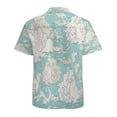 thumbnail image 3 of High Quality Hawaiian Shirts for Men Short Sleeve Aloha Beach Shirt Floral Summer Casual Button Down Shirts Blouses 6YWDGM, 3 of 7