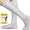 White, variant on Ailaka 15-20 mmHg Zipper Compression Socks Women Men,Black,1 Pair